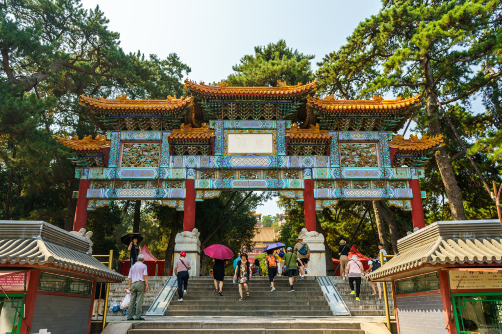頤和園 慈福牌樓