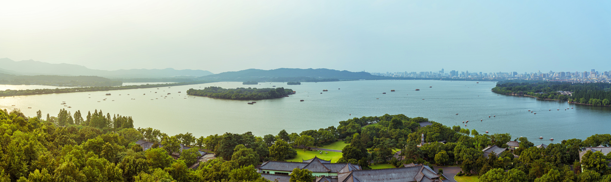 西湖全景