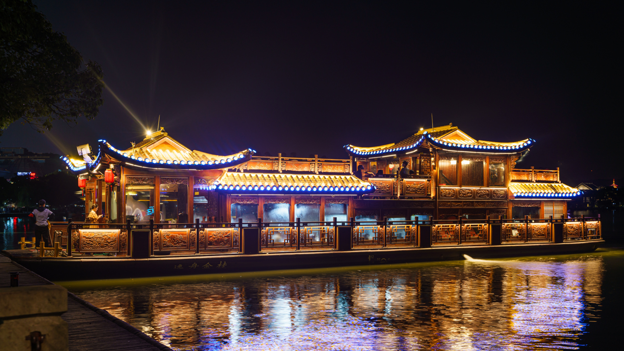 夜西湖